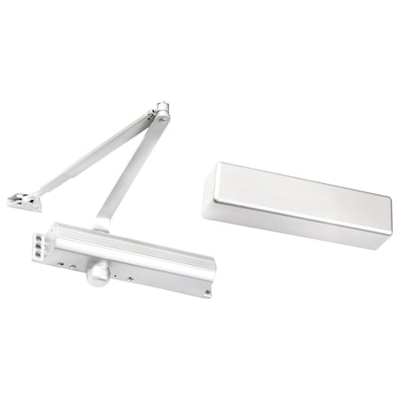 Adjustable Power Grade 1 Door Closer: Aluminum